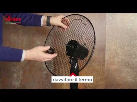 montaggio ventilatore tudor a piantana